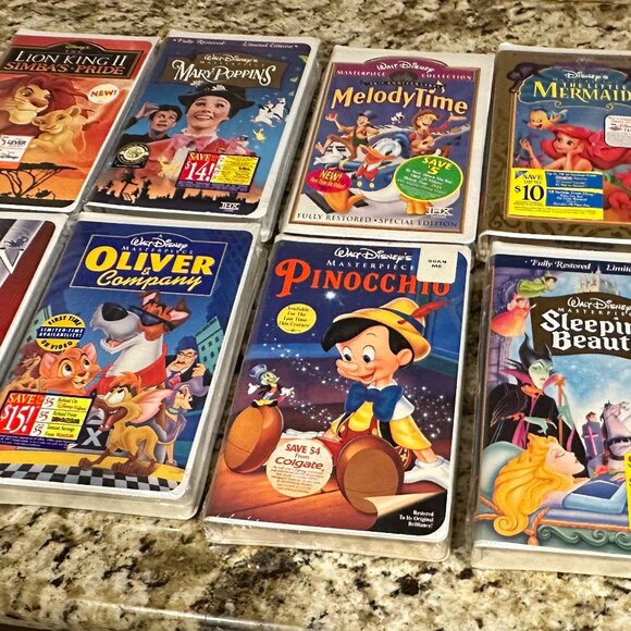 Disney Classics  & Walt Disney Masterpiece & more Mixed Lot of 27 NEW AND SEALED - Picture 3 of 10